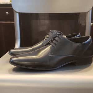 Black Aldo Mens Dress Shoes Size 12